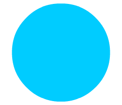 Learn colours in English: blue