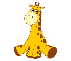 Giraffe fun facts for kids learning English