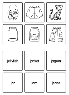 Printables for kids learning English
