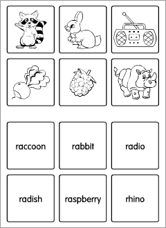 Printables for teaching the alphabet