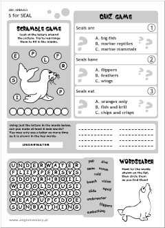 Printable worksheets for learning English