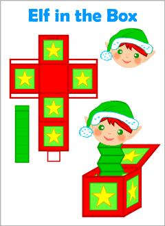 Christmas crafts for kids learning English