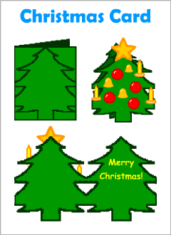 Christmas cards for kids learning English