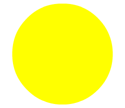 Learn colours in English: yellow