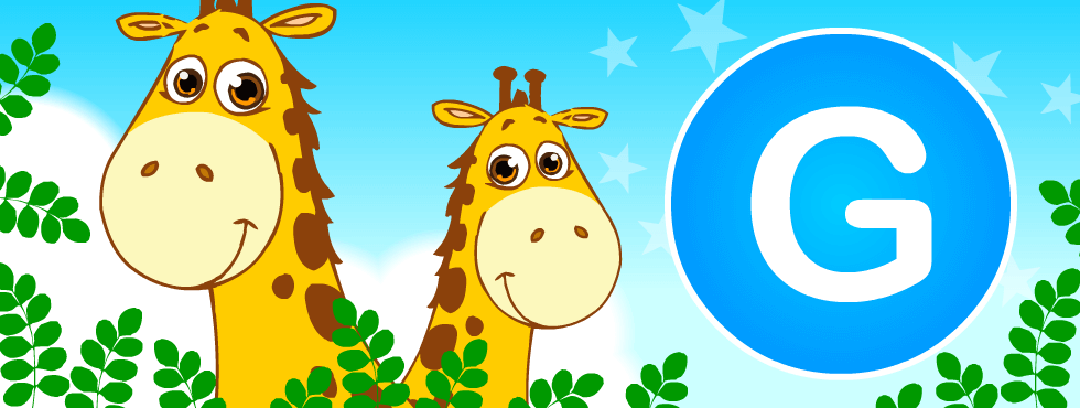 English resources: Giraffe word games
