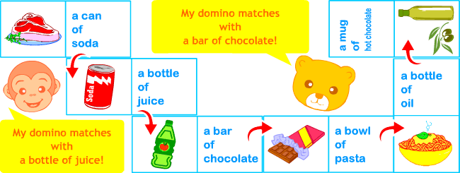 English grammar for kids: countable and uncountable nouns games
