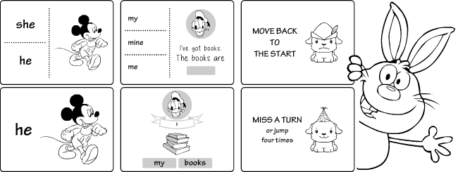 Printable games for learning English