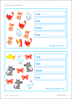 Singular and plural nouns worksheets | English grammar printables for kids