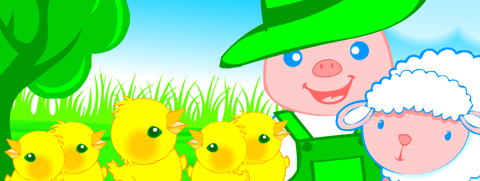 Learn English with songs. Farm animals