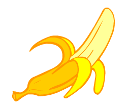 English words: banana