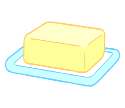 English vocabulary: butter