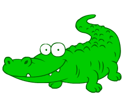 English vocabulary: crocodile