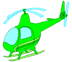 English words: helicopter