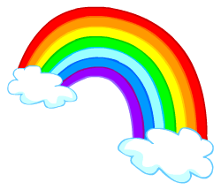 English vocabulary: rainbow