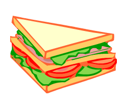 English words: sandwich