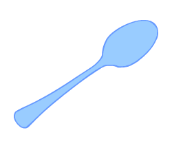 English words: spoon