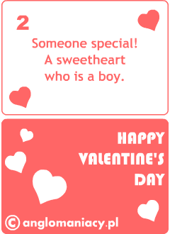 Valentine's Day card games for kids learning English