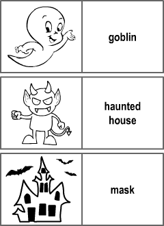 ESL games: Halloween vocabulary