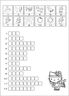 Crosswords for teaching English to kids