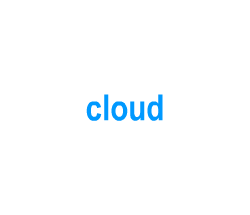 Flashcards: cloud