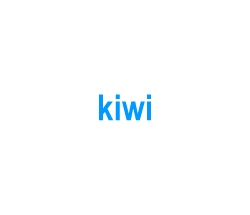 Flashcards: kiwi