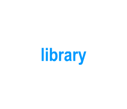 Flashcards: library