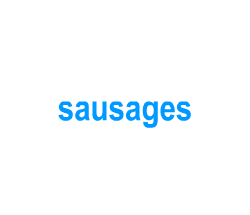 Flashcards: sausages
