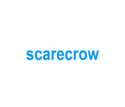 Flashcards: scarecrow