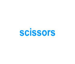 Flashcards: scissors