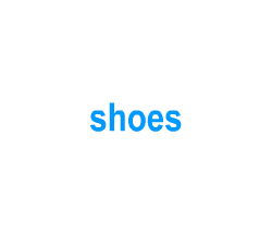 Flashcards: shoes