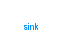 Flashcards: sink