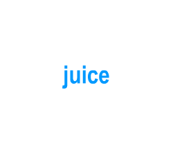 Flashcards: juice